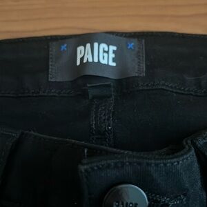Paige Genevieve black jeans 30